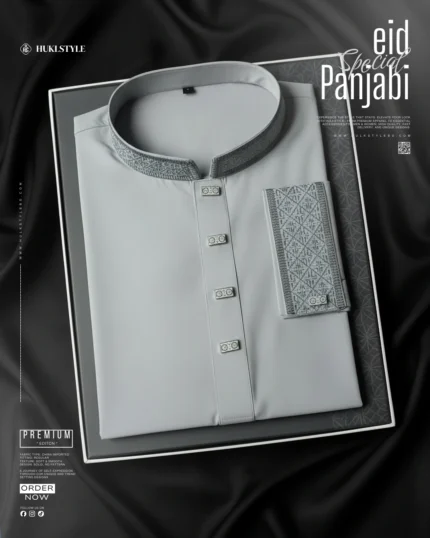 Premium Panjabi for Men - HulkStyle Panjabi collection | Gray