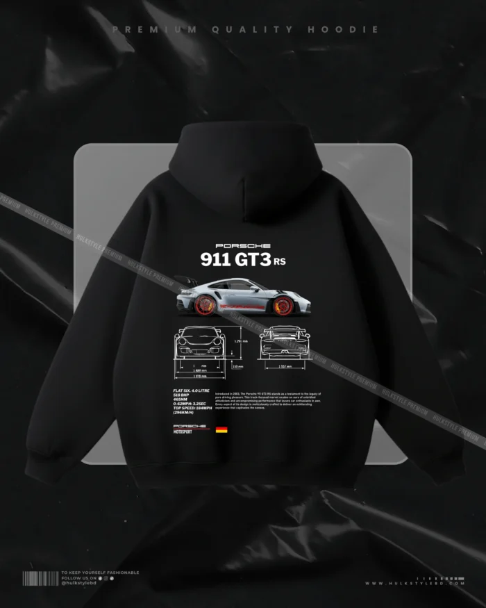 Porsche 911 GT3 RS Hoodie - Image 5