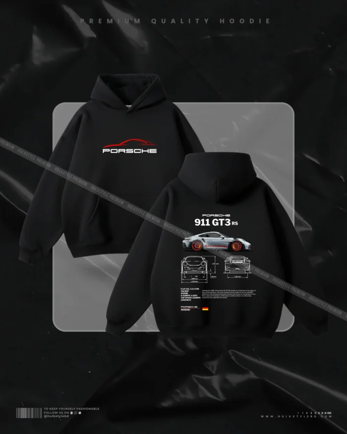 Hulkstyle Porsche 911 GT3 RS Hoodie