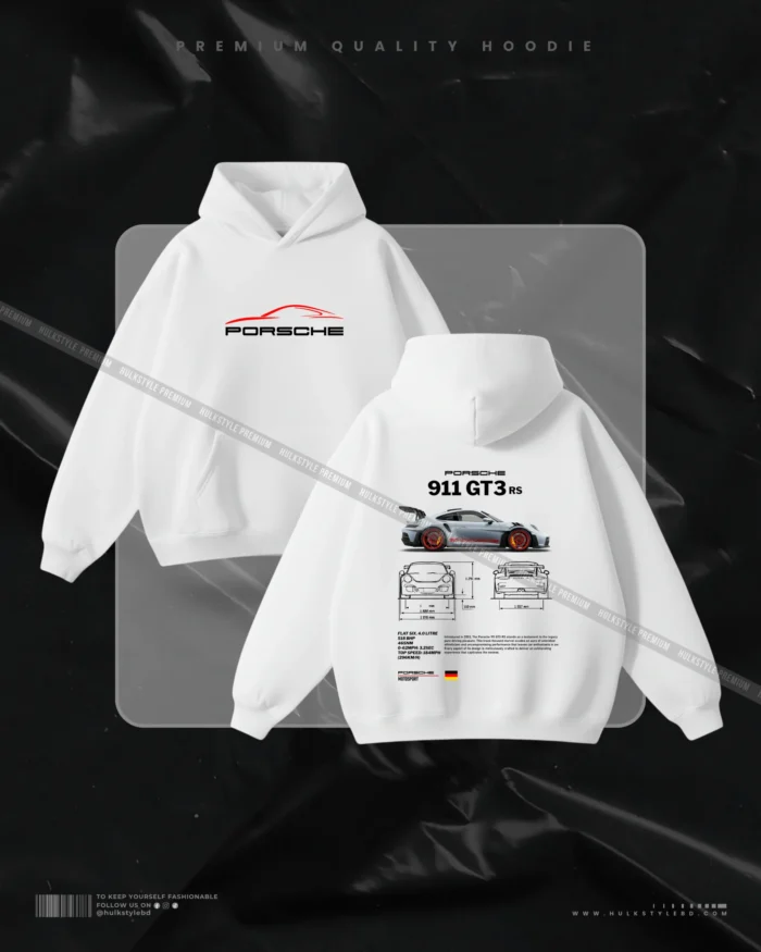 Hulkstyle Porsche 911 GT3 RS Hoodie