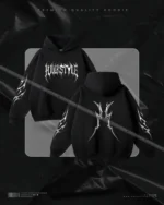 Hulkstyle Metalic Spiky Theme Hoodie