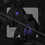 Hulkstyle Black Hoodie Phantom