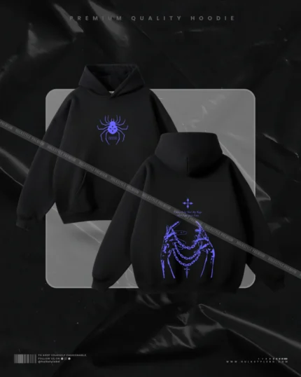 Hulkstyle Black Hoodie Phantom