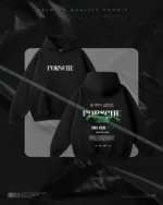 Hulkstyle Black Hoodie Porsche Green 911 RS (2)