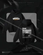 Hulkstyle Black Hoodie The City of Chaos Dhaka