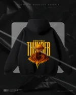 Demon Slayer - Zenitsu Black Hoodie
