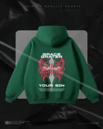 Hulkstyle Green Hoodie Grace Grater
