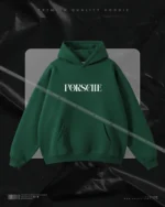 Hulkstyle Black Hoodie Porsche Green 911 RS