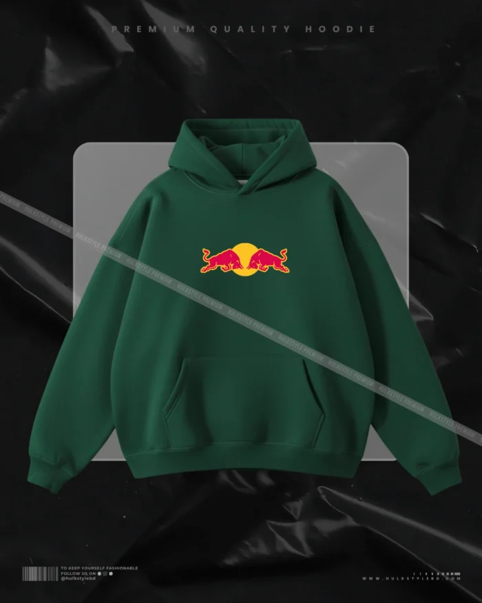 Hulkstyle Green Hoodie Redbull F1