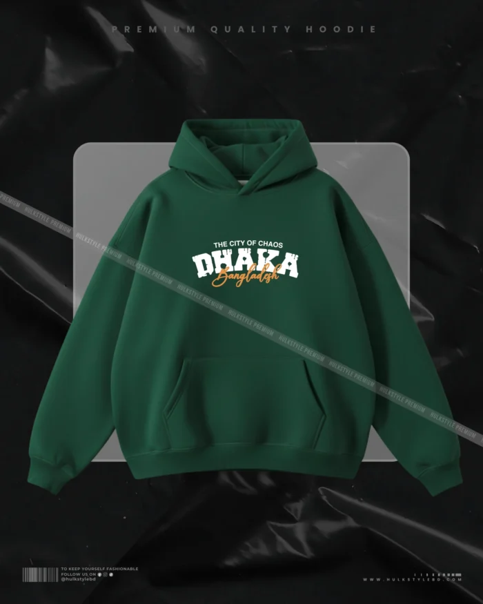 Hulkstyle Green Hoodie The City of Chaos Dhaka