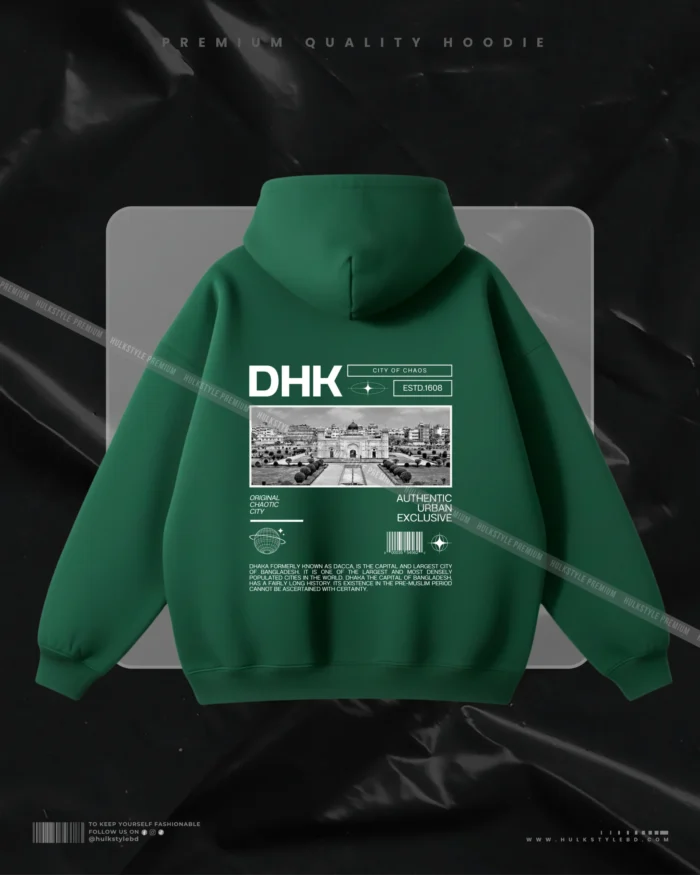 Hulkstyle Green Hoodie The City of Chaos Dhaka