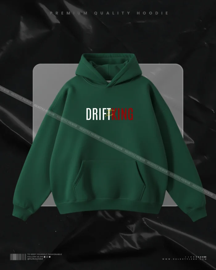 Hulkstyle Black Hoodie The Drift King
