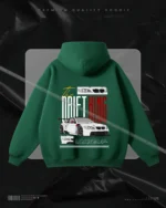 Hulkstyle Black Hoodie The Drift King