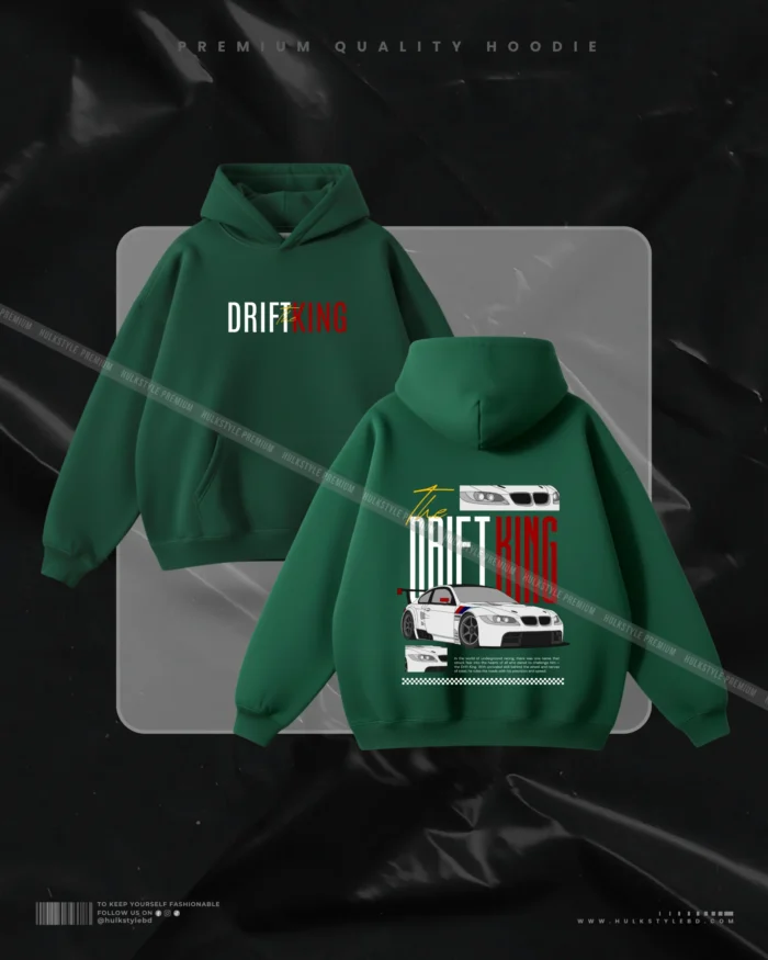 Hulkstyle Black Hoodie The Drift King