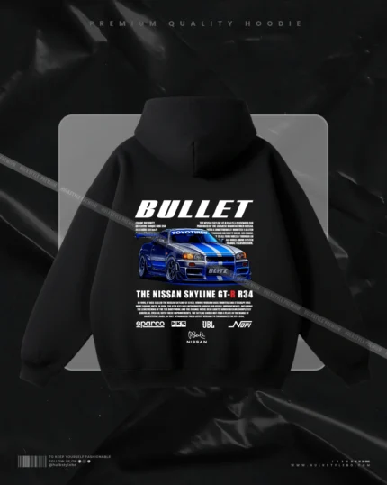 Bullet Skyline GT-R Hoodie