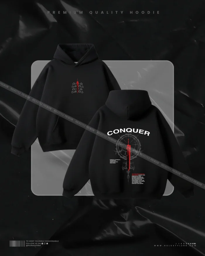 Hulkstyle Hoodie Conquer