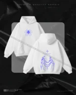 Hulkstyle White Hoodie Phantom