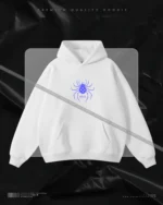 Hulkstyle White Hoodie Phantom