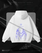 Hulkstyle White Hoodie Phantom