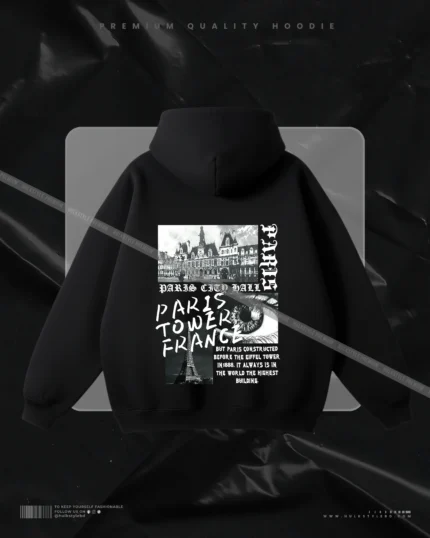 Hulkstyle Hoodie Paris Tower France