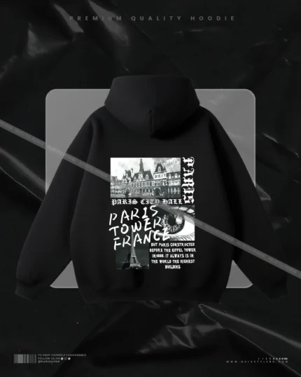 Hulkstyle Hoodie Paris Tower France