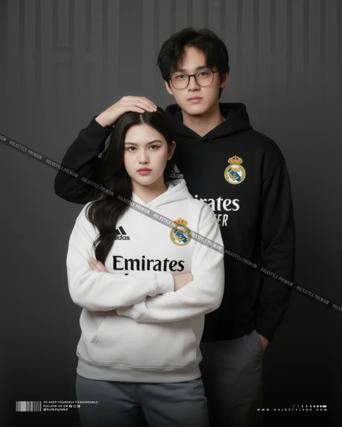Hulkstyle Premium Real Madrid Fan Hoodie