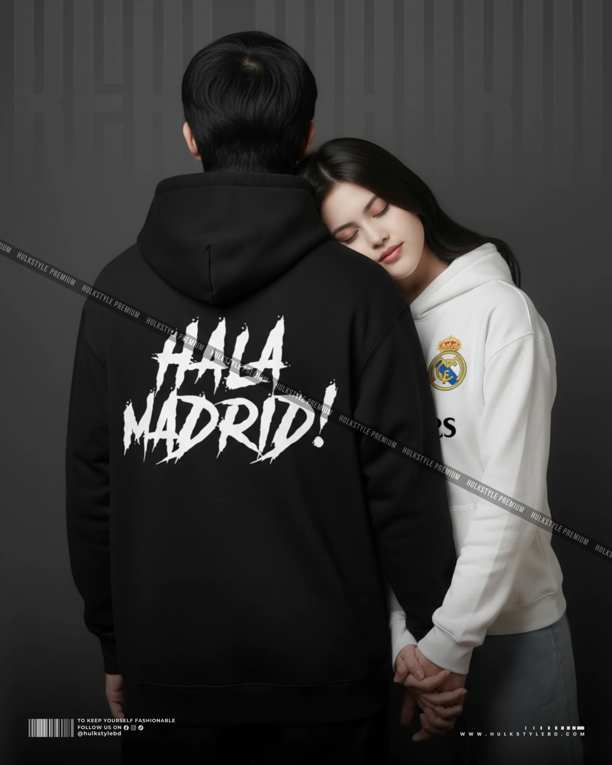 Hulkstyle Premium Real Madrid Fan Hoodie