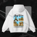 Hulkstyle White Hoodie Great Work