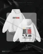 Hulkstyle White Hoodie The Drift King