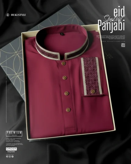 Premium Panjabi for Men - HulkStyle Panjabi collection | Black