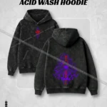 Hulkstyle Purple Mystic Acid Wash Hoodie