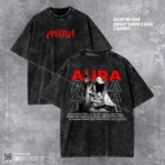 Aura Acid Wash T-shirt | Drop Shoulder Men's Tee | HulkstyleBD