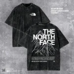 The North Face Acid Wash T-shirt | Drop Shoulder Outdoor Tee | HulkstyleBD