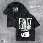 Peaky Blinders Acid Wash T-shirt | Thomas Shelby Drop Shoulder | HulkstyleBD