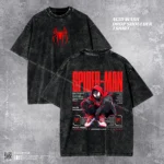 Spider-Man Acid Wash T-shirt | Drop Shoulder Men's Tee | HulkstyleBD