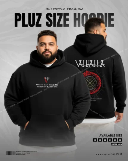 Valhalla Vikings Plus Size Hoodie