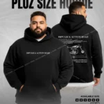 Hulkstyle Yahama XS650 - Power Inspired Plus Size Hoodie