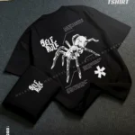 Drop shoulder tshirt for men - Self Rule Spider Premium Oversized streetwear | Hulktylebd