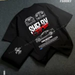 Drop shoulder tshirt for men - Ford Mustang Premium Oversized streetwear | Hulktylebd