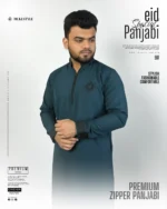 Modern Zipper Panjabi BD - Hulkstyle New Panjabi for Men | Green