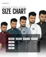 Modern Zipper Panjabi BD - Hulkstyle New Panjabi for Men | Maroon