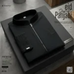 Modern Zipper Panjabi BD - Hulkstyle New Panjabi for Men | Black