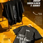 Drop shoulder tshirt - Heavyweight oversized Boxy Fit