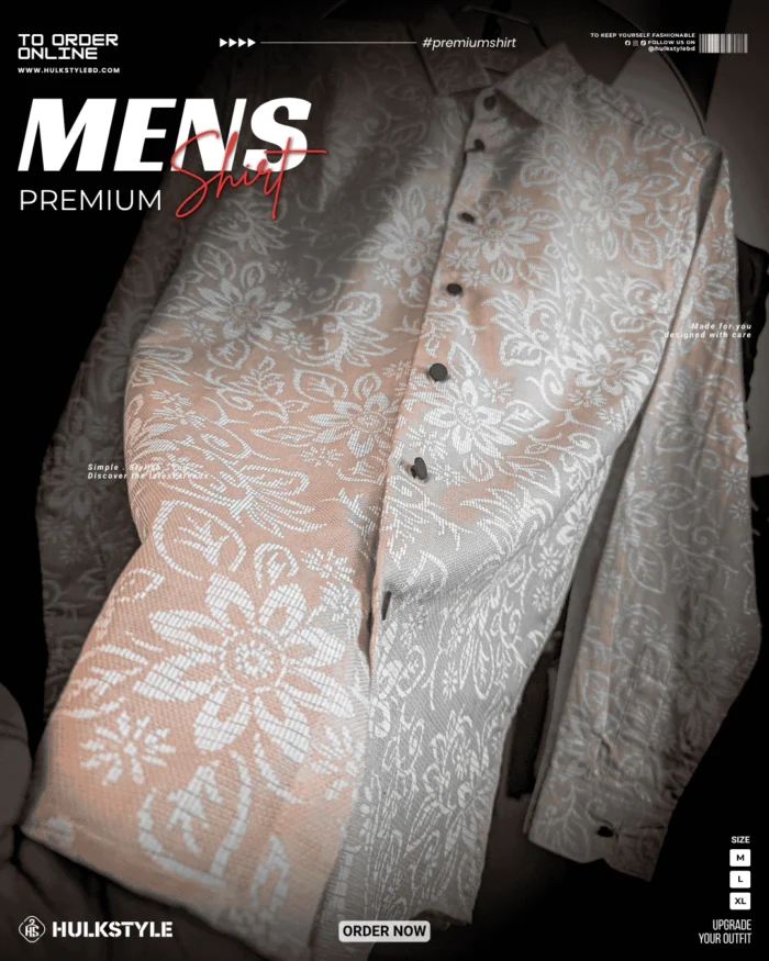Floral printed cotton shirt - Shirt collection 2026