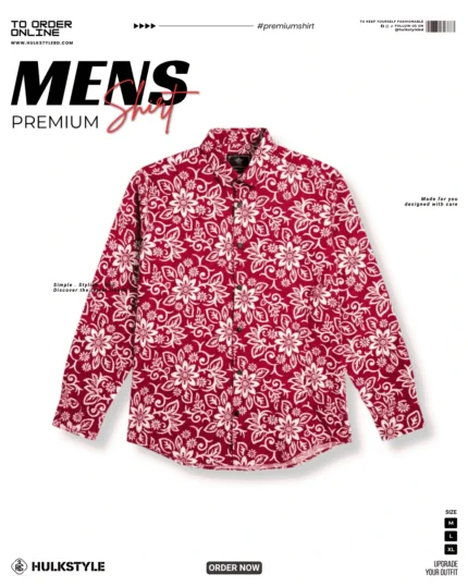 Casual printed shirt price in BD - Cotton printed shirts