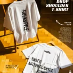 Graphic drop shoulder t-shirt for men - Streetwear tshirt