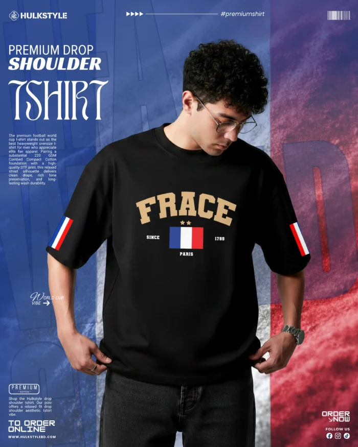 Les Bleus Legacy: France Football World Cup T-Shirt