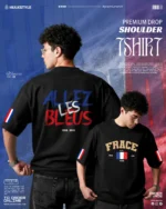 Les Bleus Legacy: France Football World Cup T-Shirt