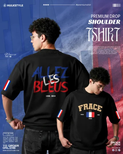 Les Bleus Legacy: France Football World Cup T-Shirt