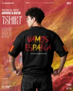 Vibrant Fan Expression: Spain Football World Cup T-Shirt